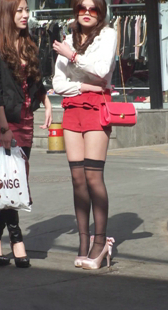 高跟丝袜长腿性感少妇