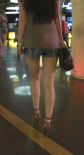 性感热裤成熟少妇