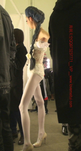 性感长腿白丝模特