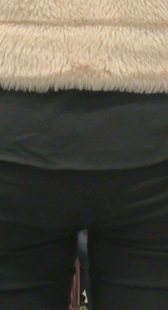 商场包臀黑紧打底