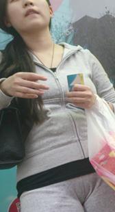 性感呢绒小妹三角区