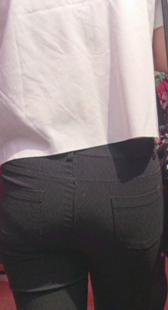 重口味打底黑紧裤