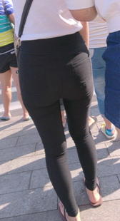 大屁股打底裤视频