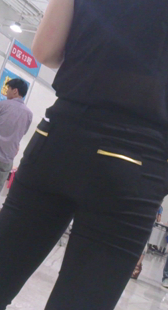 黑紧包臀张这么开