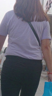 黑裤大屁股口味真是重