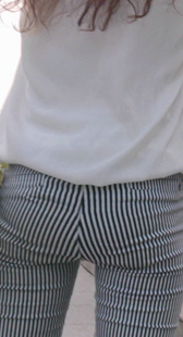 大屁股紧身布裤视频