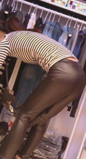 皮裤少妇准备好了