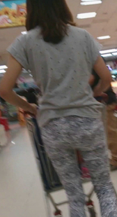 跟拍超市包臀布裤