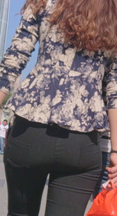 重口味丰臀黑裤