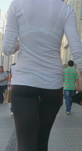 细长腿黑紧包臀