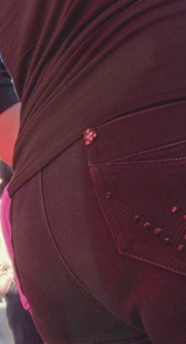 重口味丰臀黑裤少妇