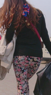 花裤小妹身材好