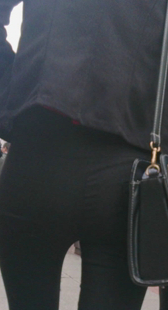 包臀打底裤性感圆臀