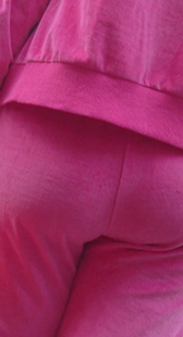 呢绒红裤PP软绵绵