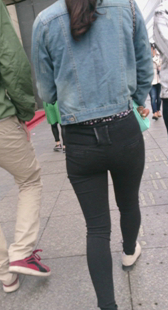 打底裤细腰宽臀