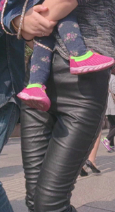 皮裤性感三角区