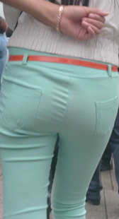 蓝紧包臀软绵绵