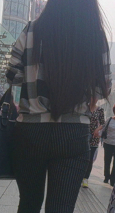 性感长腿西裤小少妇