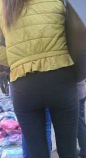 大屁股打底裤就是性感