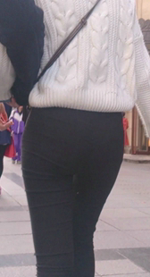 细腰宽臀打底裤少妇开发多