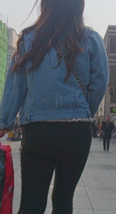 冬天紧身打底裤少妇视频