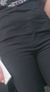 紧臀黑裤口味重