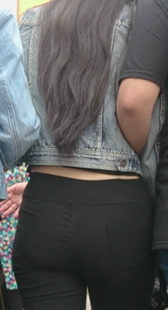 重口味宽大臀不怕裤子撑破吗