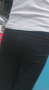 报亭紧臀打底裤