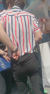 西裤宽大臀等公交