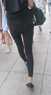 包臀打底黑裤开发多