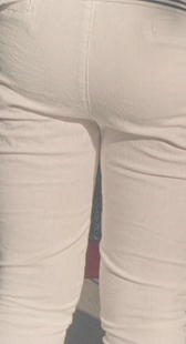 重口味白裤大妈