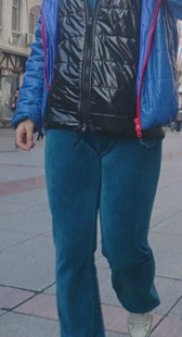 超重口味呢绒裤