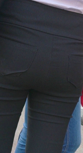 公交站打底裤大PP