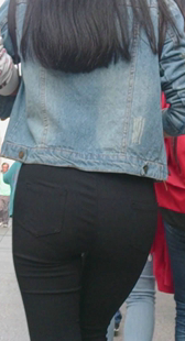 性感打底裤小妹美PP