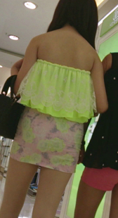 商场包臀小少妇