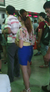 买票分叉小少妇