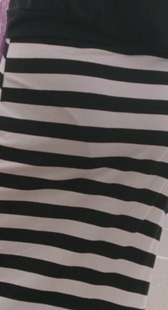 条纹长裙等公交