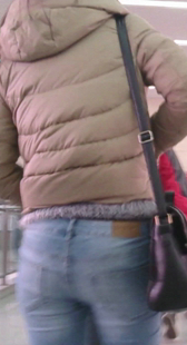 跟拍紧身蓝牛视频