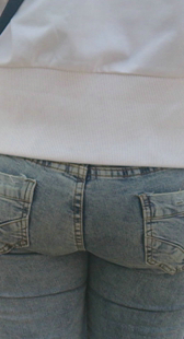 大屁股超紧牛仔