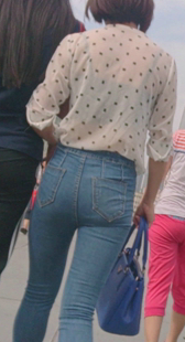 高腰长腿大屁股