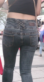 高挑大屁股灰牛