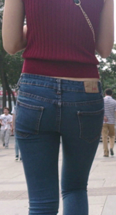 高挑细腰大屁股