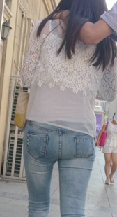 紧身灰牛少妇屁股小