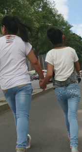 两个牛仔小朋友