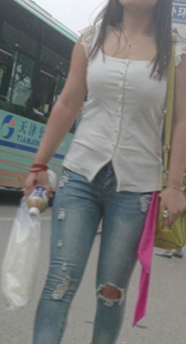 大屁股紧牛三角区