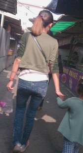 蓝牛小少妇孩子这么大了