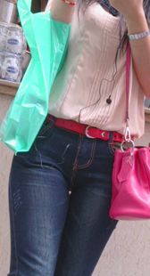 极品牛仔OL三角区