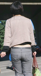 大屁股紧牛还露腰