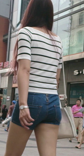 靓丽OL包臀紧牛