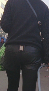 翘臀热裤口味重